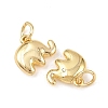 Brass Charms KK-G549-08G-2