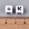 Opaque Acrylic Beads SACR-N020-04A-K-4