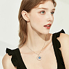20Pcs 10 Styles Alloy Crystal Rhinestone Pendants ALRI-SC0001-64-6