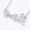 304 Stainless Steel Pendant Necklaces NJEW-H486-15P-2