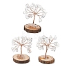 Natural & Synthetic Gemstone Chips Tree of Life Decorations GG-CBAEDF6-01-2