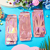 50Pcs PP Plastic Watchband Storage Resealable Bags ABAG-TADJ0003-01F-4