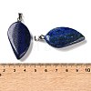 Dyed Natural Lapis Lazuli Pendants GG-CBACB71-05P-18-3
