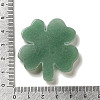 Natural Green Aventurine Carved Clover Figurines Statues for Home Office Tabletop Feng Shui Ornament DJEW-G044-01B-4