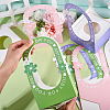 6 Sets 3 Colors Paper Flower Packing Baskets CON-TA0001-40-6