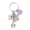 304 Stainless Steel Alloy Enamel Dog Keychains KEYC-JKC01219-4