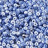 8/0 Opaque Colours Seep Glass Seed Beads X-SEED-F003-04B-02-3
