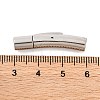 Tarnish Resistant 304 Stainless Steel Bayonet Clasps STAS-I013-4mm-3