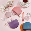 5Pcs 5 Colors Imitation Leather Coin Purse for Women ABAG-CP0001-03-4