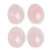 Natural Rose Quartz Cabochons G-G760-A13-1