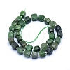 Natural Canadian Jade Beads Strands G-L552D-17-3