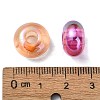 Transparent Acrylic European Beads X-OACR-E033-20-3