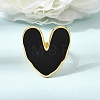 304 Stainless Steel Enamel Cuff Open Rings SA-CBA369F-02G-01-1