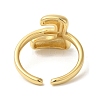 Brass Open Cuff Rings RJEW-U008-06E-G-3