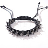 Alloy Beads Braided Bead Bracelets WG69B67-01-2