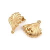Ion Plating(IP) 304 Stainless Steel Stud Earring Findings LS-STAS-Z175-02G-01-2