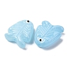Transparent Glass Enamel Beads LAMP-U004-06-03-3