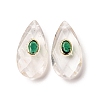 Natural Quartz Crystal Pendants G-P586-01G-10-1