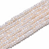 Grade AAA Natural Cultured Freshwater Pearl Beads Strands PEAR-N015-02B-4