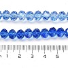 Transparent Painted Glass Beads Strands X1-DGLA-A034-T6mm-A01-3