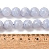 Natural Blue Lace Agate Beads Strands G-F222-30-12mm-01A-3