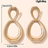 Iron Dangle Stud Earrings for Women WGA52C2-06-1