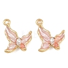 Alloy Enamel & Crystal Rhinestone Pendants RB-CBA415D-41G-1