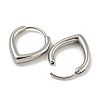 316 Surgical Stainless Steel Hoop Earrings EJEW-D096-18F-AS-2