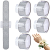 6Pcs Plastic Slap Bracelets BJEW-CN0001-18A-1