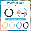 32Pcs 4 Colors Stainless Steel Huggie Hoop Earrings EJEW-PH0001-50-2