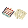 Alloy Enamel Pendants ENAM-L055-01F-01-2