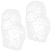 3D Flower Lace Appliques DIY-WH0430-459B-1