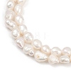 Natural Cultured Freshwater Pearl Beads Strands PEAR-P064-20L-03A-4