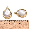 Natural Freshwater Shell Pendants SA-CBA11D7-27A-G-3