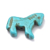 Synthetic Turquoise Gemstone Pendants X-G-B015-02-2