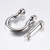 304 Stainless Steel D-Ring Anchor Shackle Clasps STAS-F133-22P-2