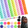 2Pcs Plastic Topsy Tail Hair Styling Braiding Tool OHAR-PA0001-05-1