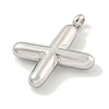 Non-Tarnish 304 Stainless Steel Pendants STAS-C102-16P-X-2