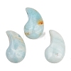 Natural Flower Amazonite Pendants G-B195-03J-1