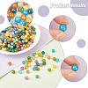 270Pcs 9 Colors Imitation Cracked Jade Glass Beads Sets GLAA-AR0001-37-4
