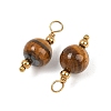 Natural Tiger Eye Pendants GG-CBA5E56-07G-08-2