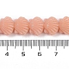 Synthetic Coral Dyed Carved Beads Strands CORA-K009-05A-04-4