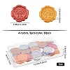 60Pcs 4 Colors Adhesive Wax Seal Stickers DIY-CP0006-11C-2