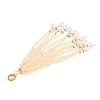 Transparent Glass & Plastic Beads Big Pendants GLAA-B038-01C-2