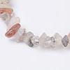 Natural Rutilated Quartz Stretch Bracelets BJEW-JB03681-05-2