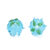Handmade Lampwork Beads LAMP-F041-02-A07-3