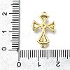 Brass Micro Pave Cubic Zirconia Pendants KK-K400-40G-3