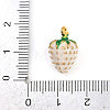 304 Stainless Steel Enamel Pendants STAS-P402-02B-02-3