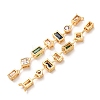 Brass Micro Pave Colorful Cubic Zirconia Big Pendants KK-A304-31A-G-3
