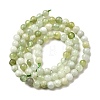 Natural New Jade Beads Strands G-K340-A01-4mm-2